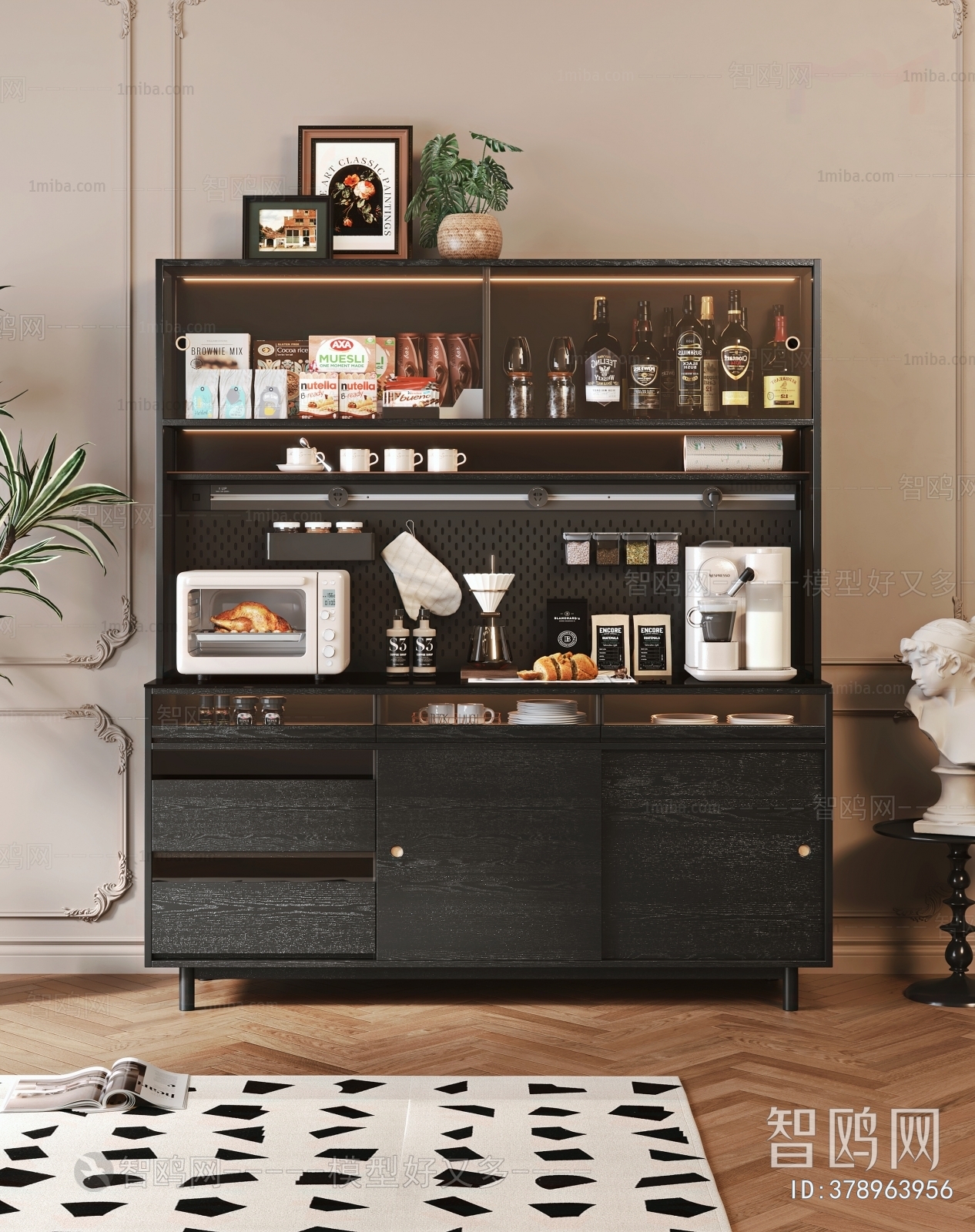 French Style Sideboard