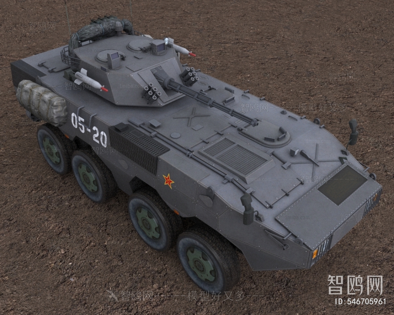 现代8X8轮式步兵装甲车