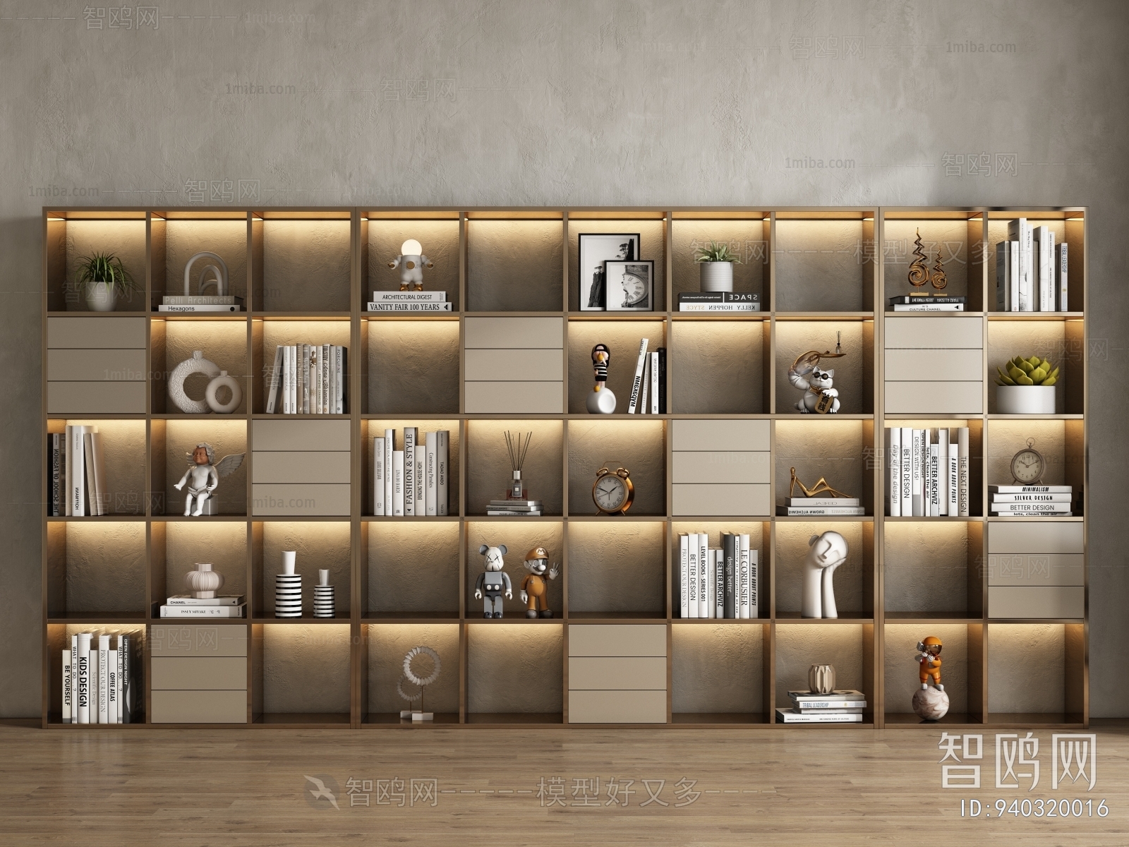 Modern Bookshelf