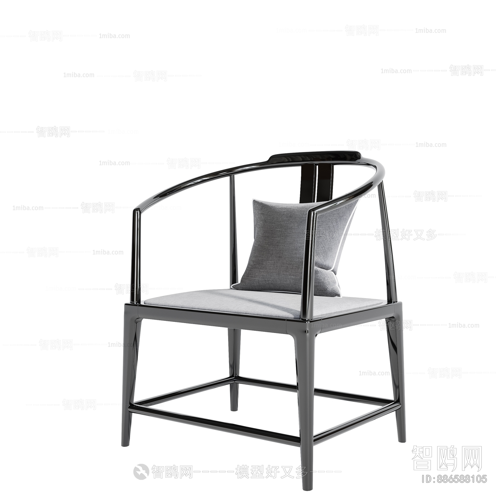 New Chinese Style Single Chair