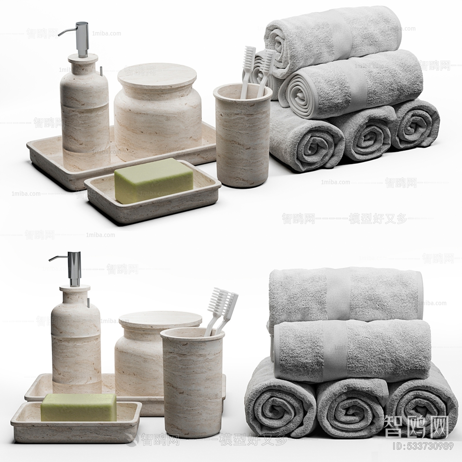 Modern Bathroom Set