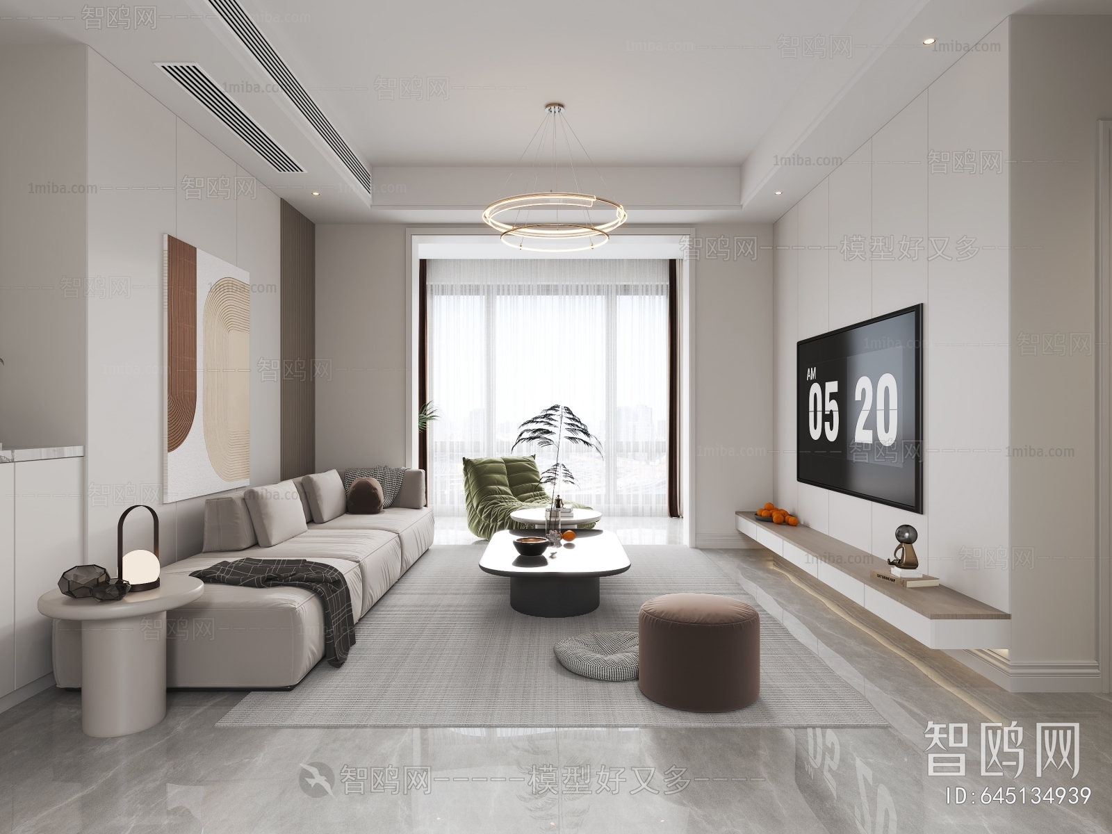 Modern A Living Room