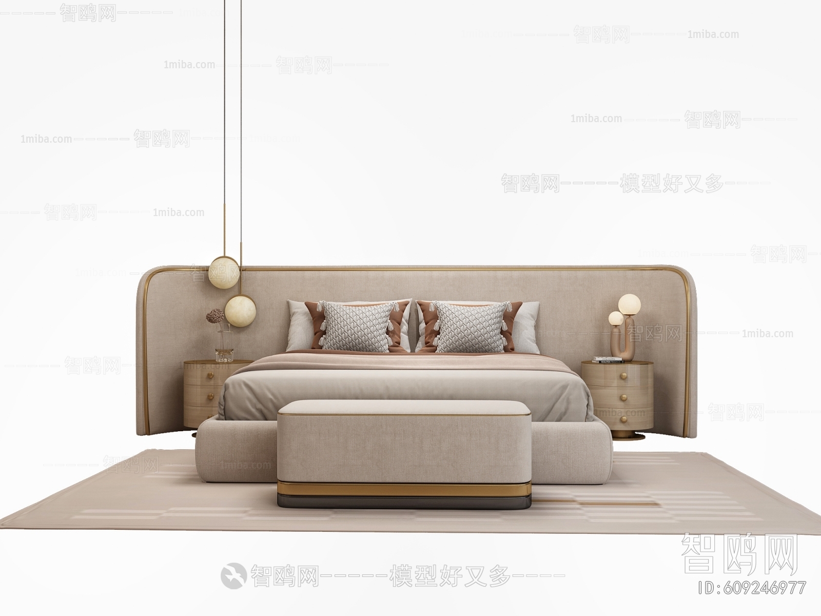 Modern Double Bed