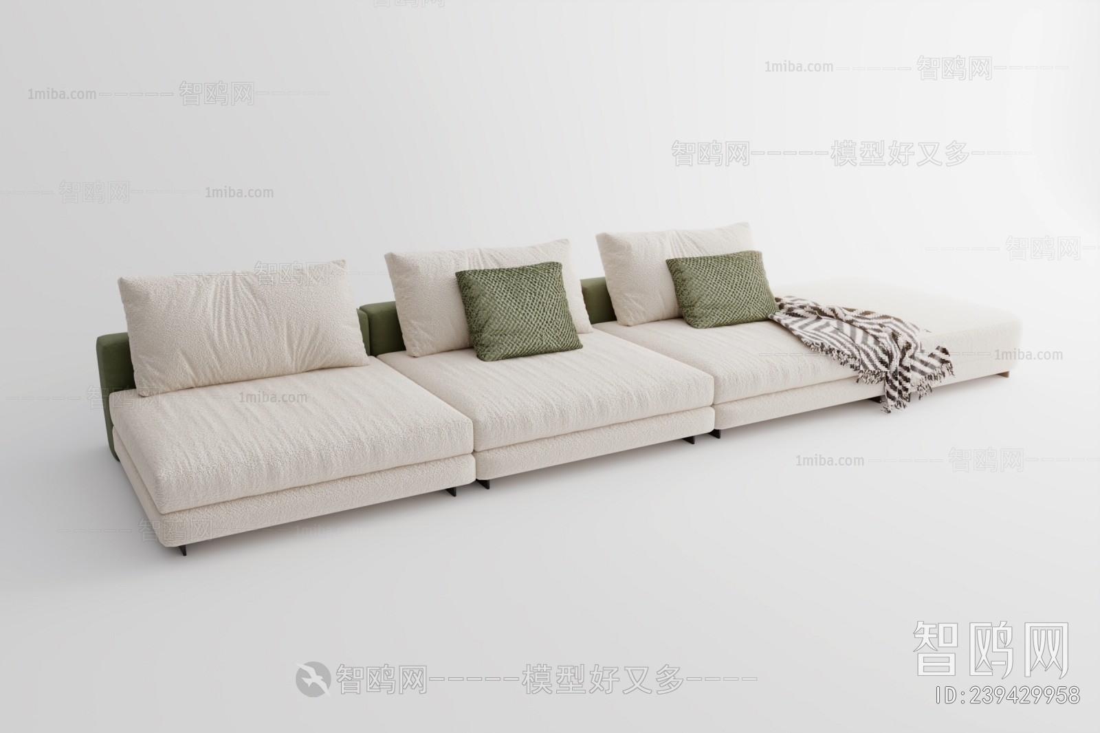 Modern Multi Person Sofa