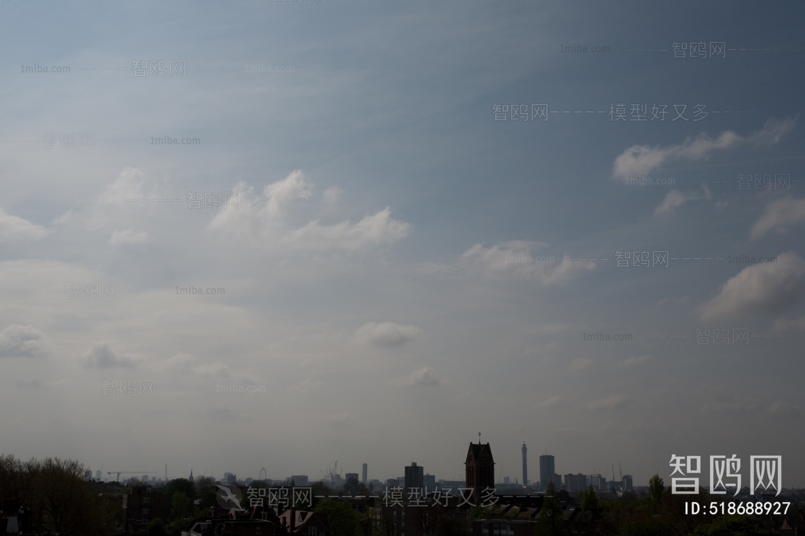 蓝天白云天空外景