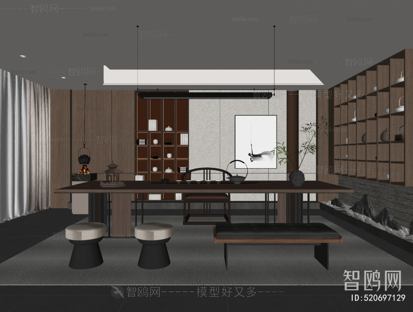 New Chinese Style Tea House