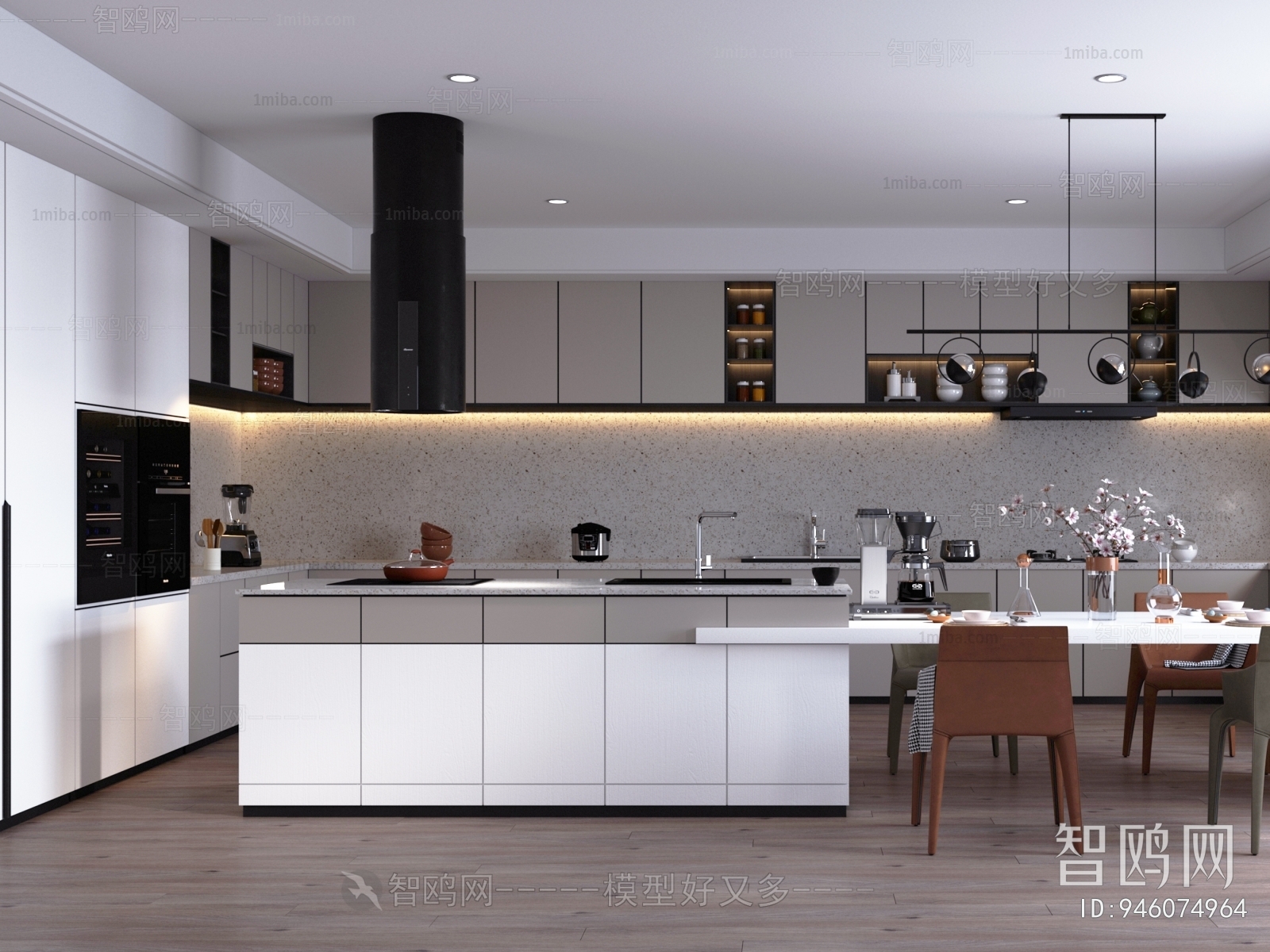 Modern Open Kitchen