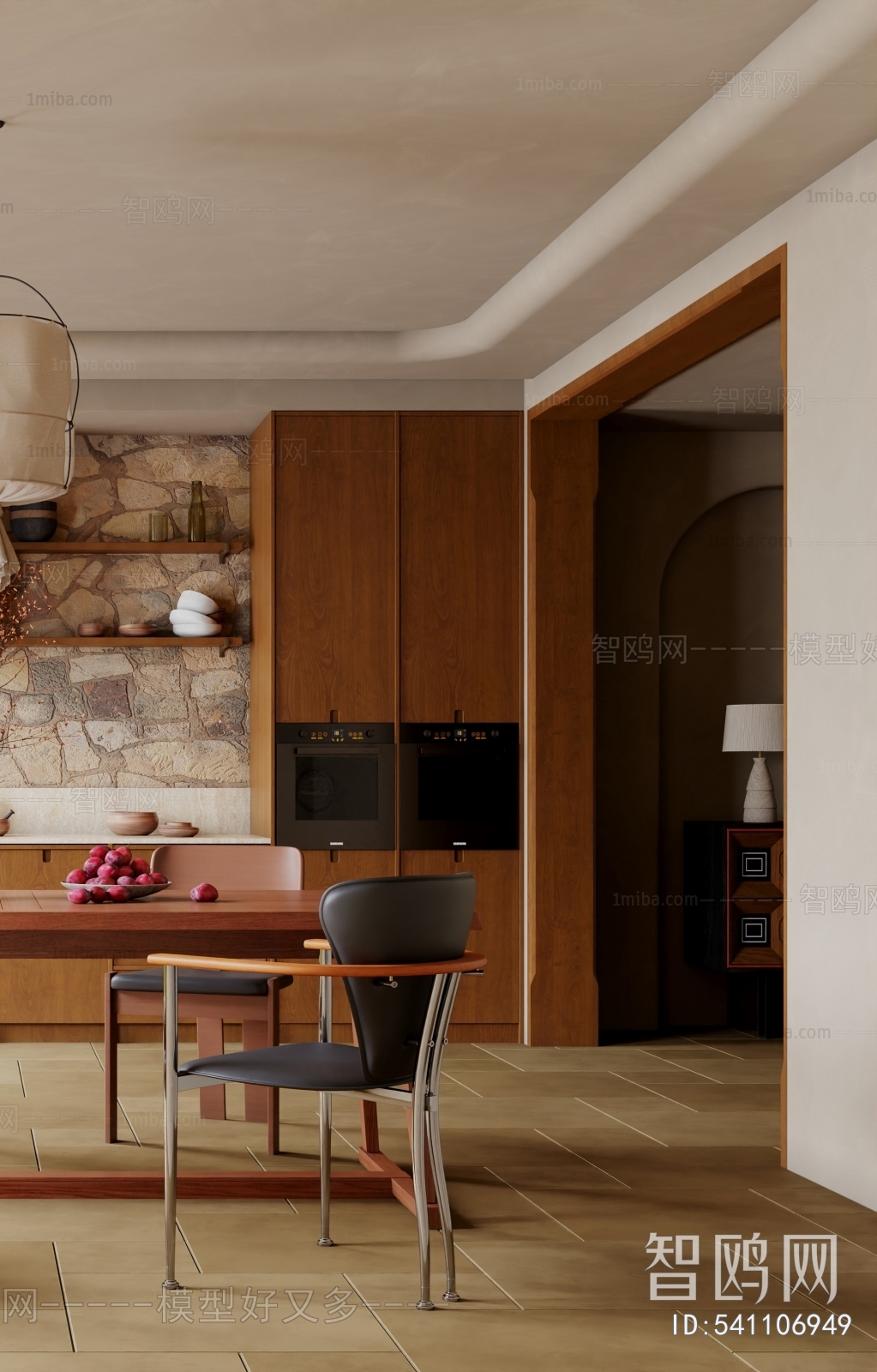 Wabi-sabi Style Dining Room