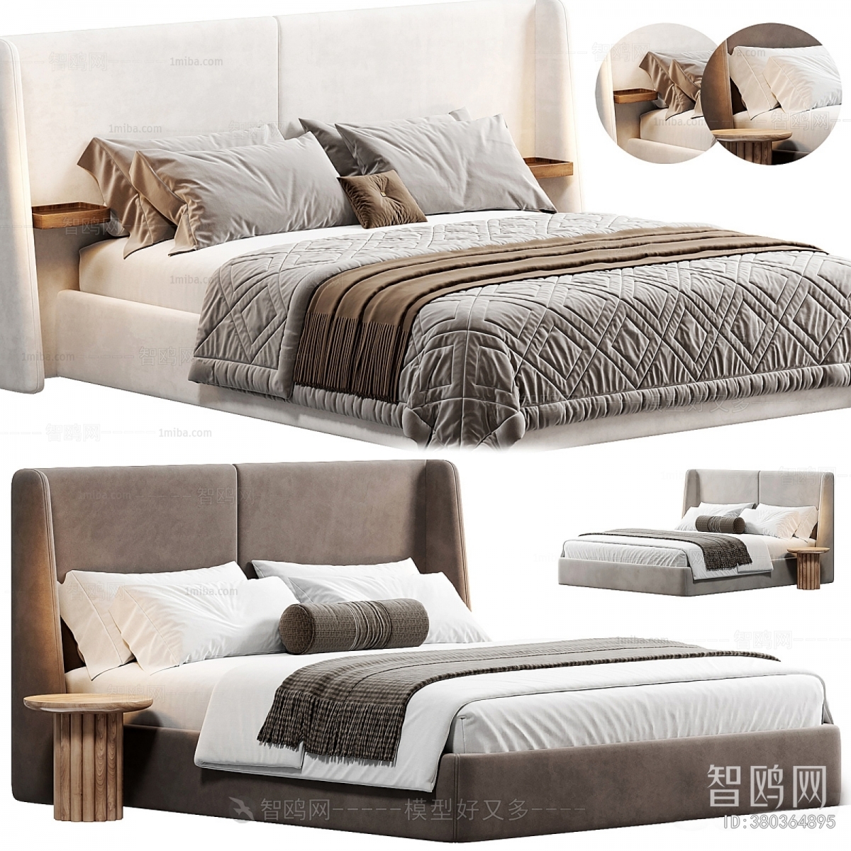 Modern Double Bed