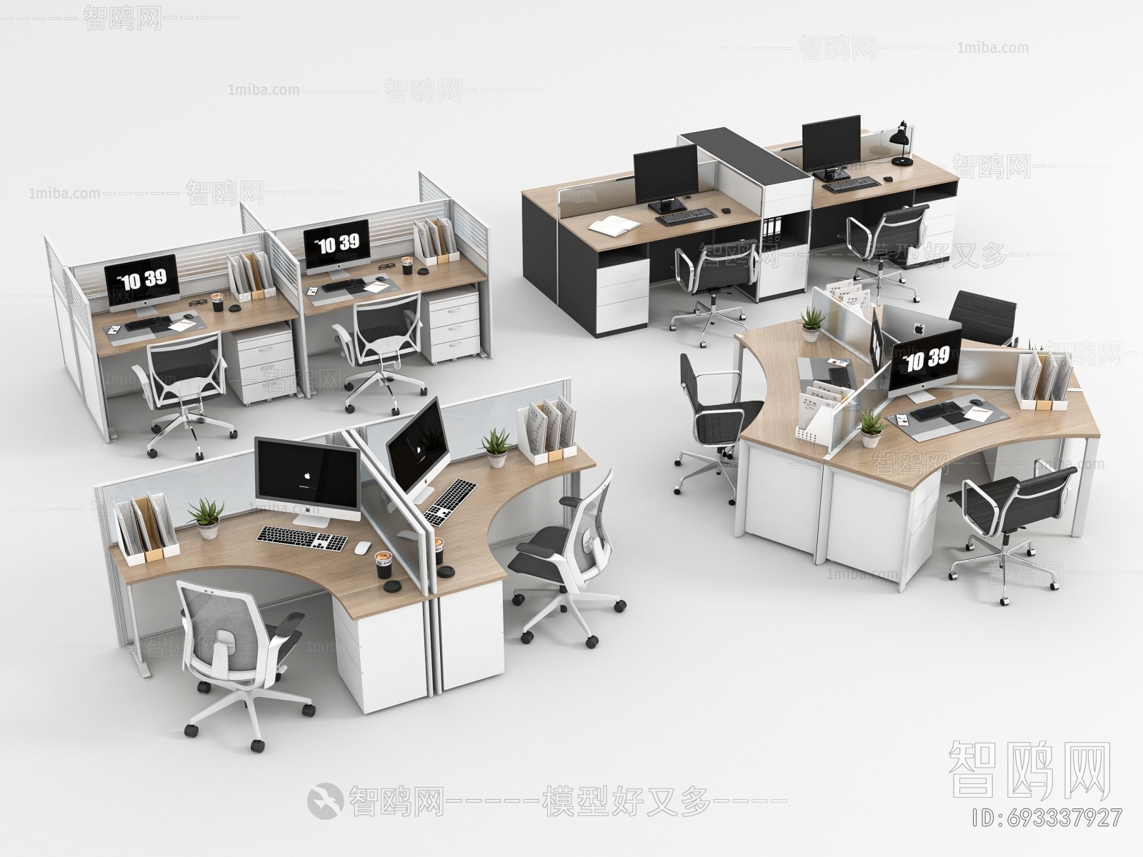 Modern Office Desk And Chair