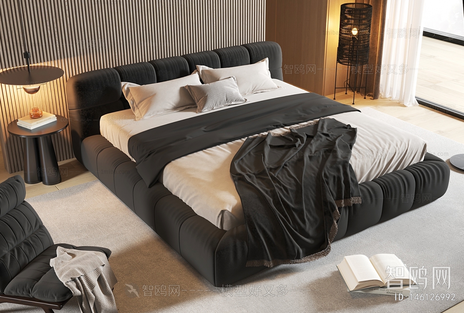 Modern Double Bed