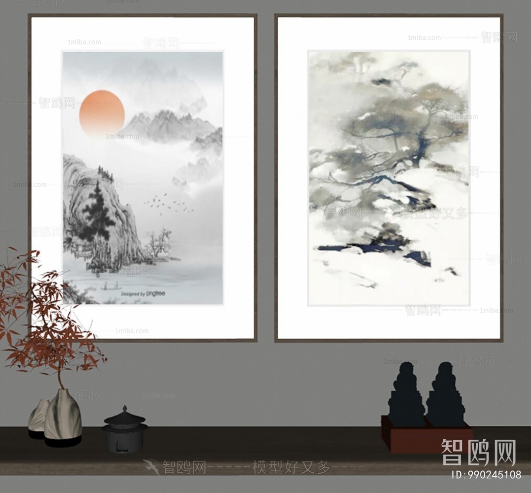 New Chinese Style Painting