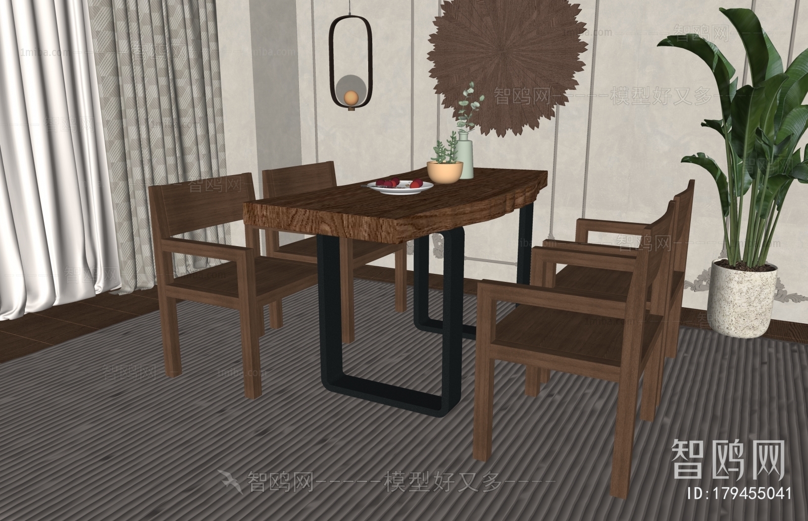 Nordic Style Dining Table And Chairs