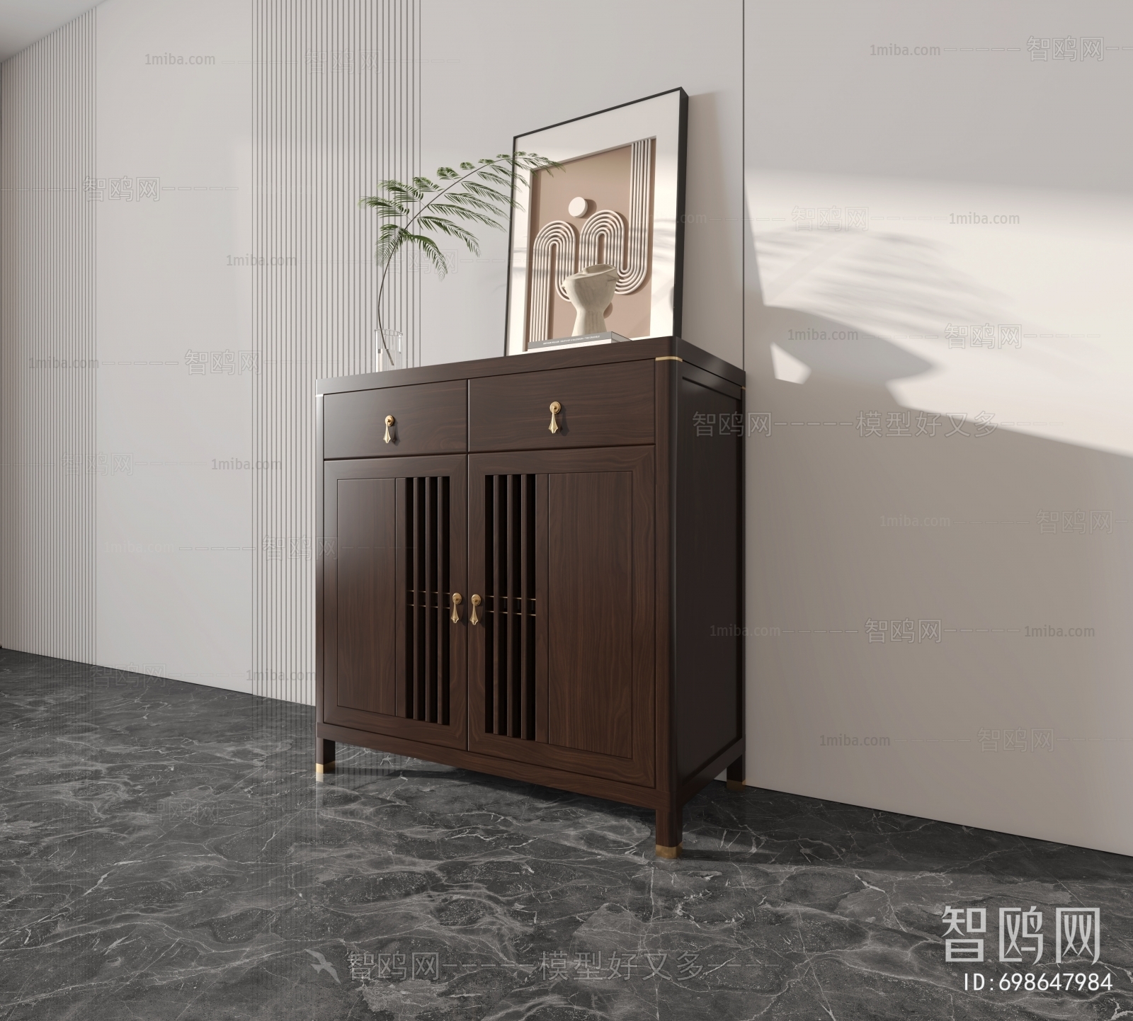 New Chinese Style Side Cabinet/Entrance Cabinet