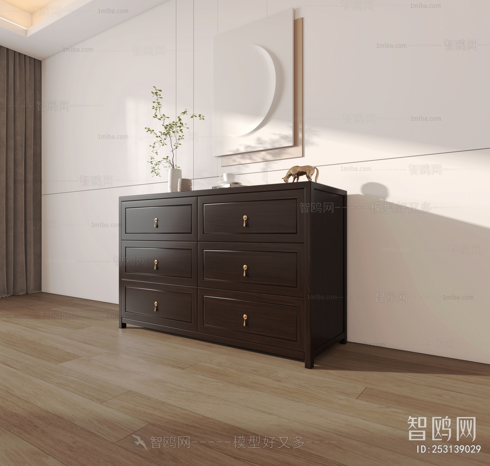 New Chinese Style Side Cabinet/Entrance Cabinet