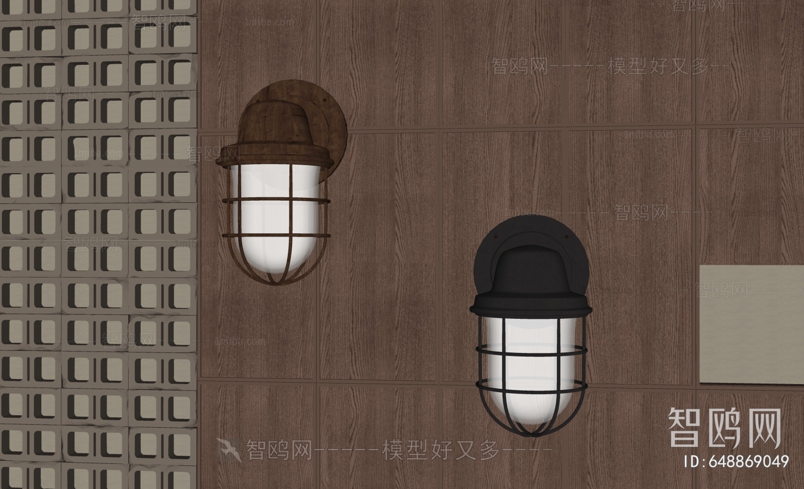 New Chinese Style Wall Lamp