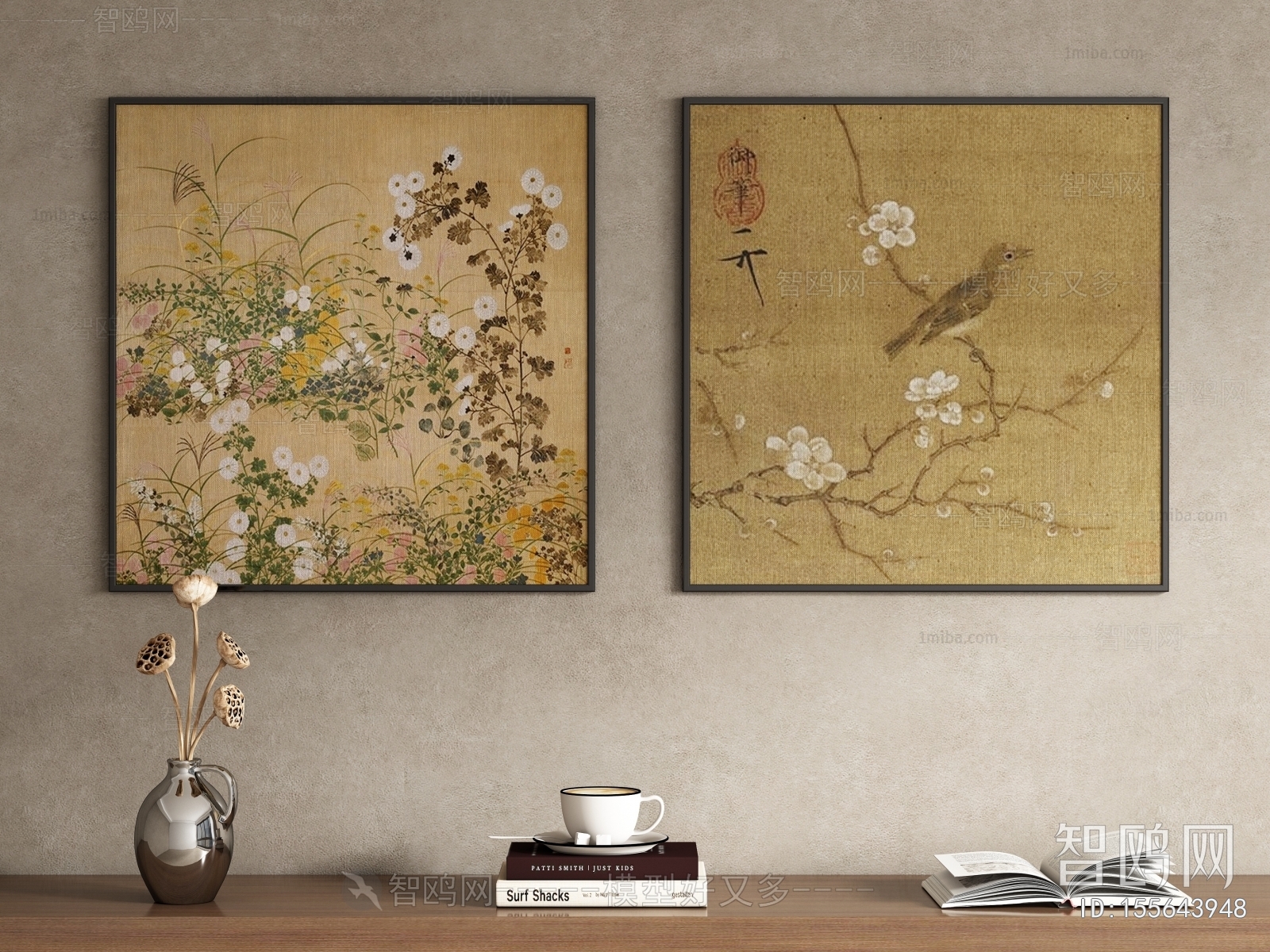 Wabi-sabi Style Painting