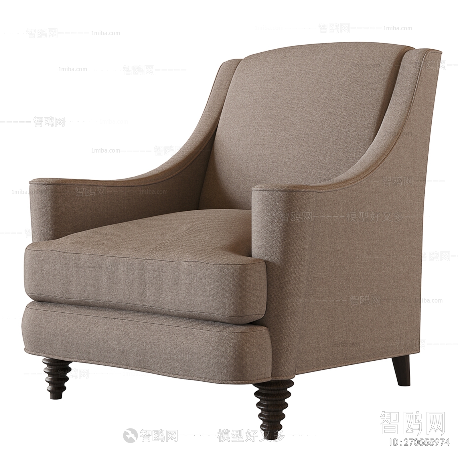 American Style Single Sofa