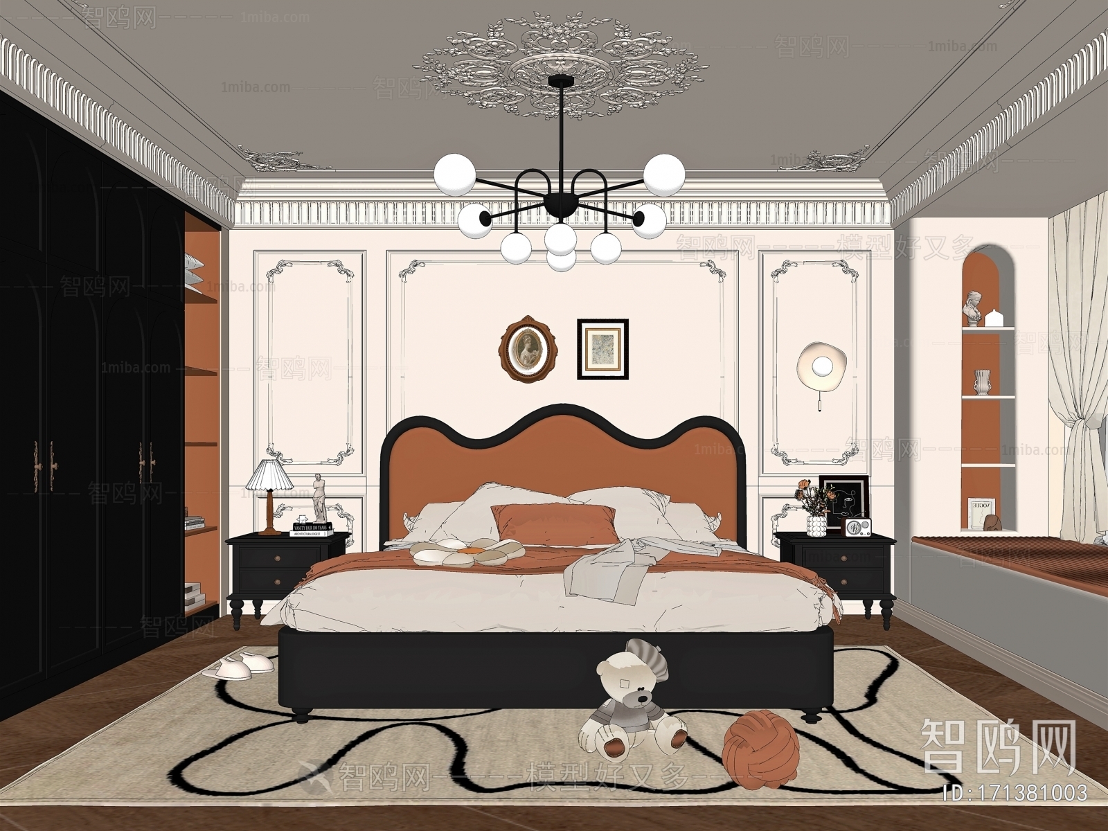 French Style Bedroom