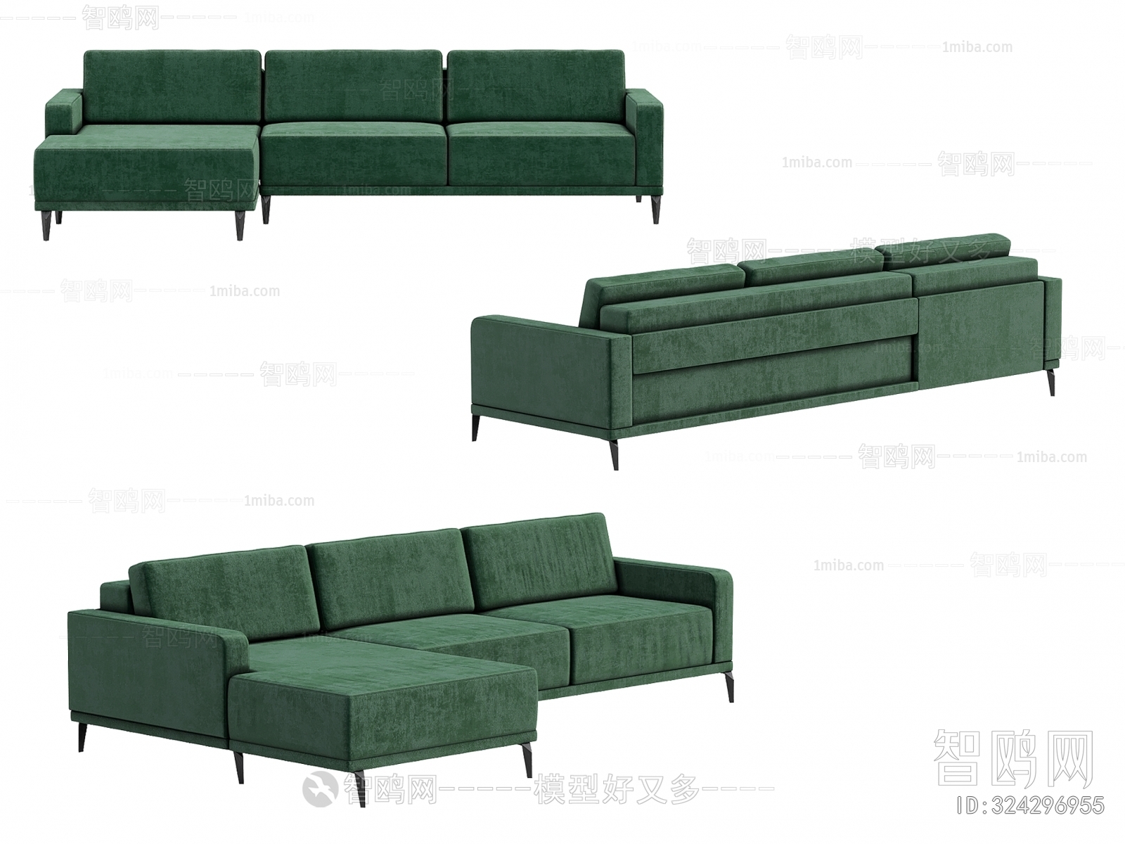 Nordic Style Corner Sofa