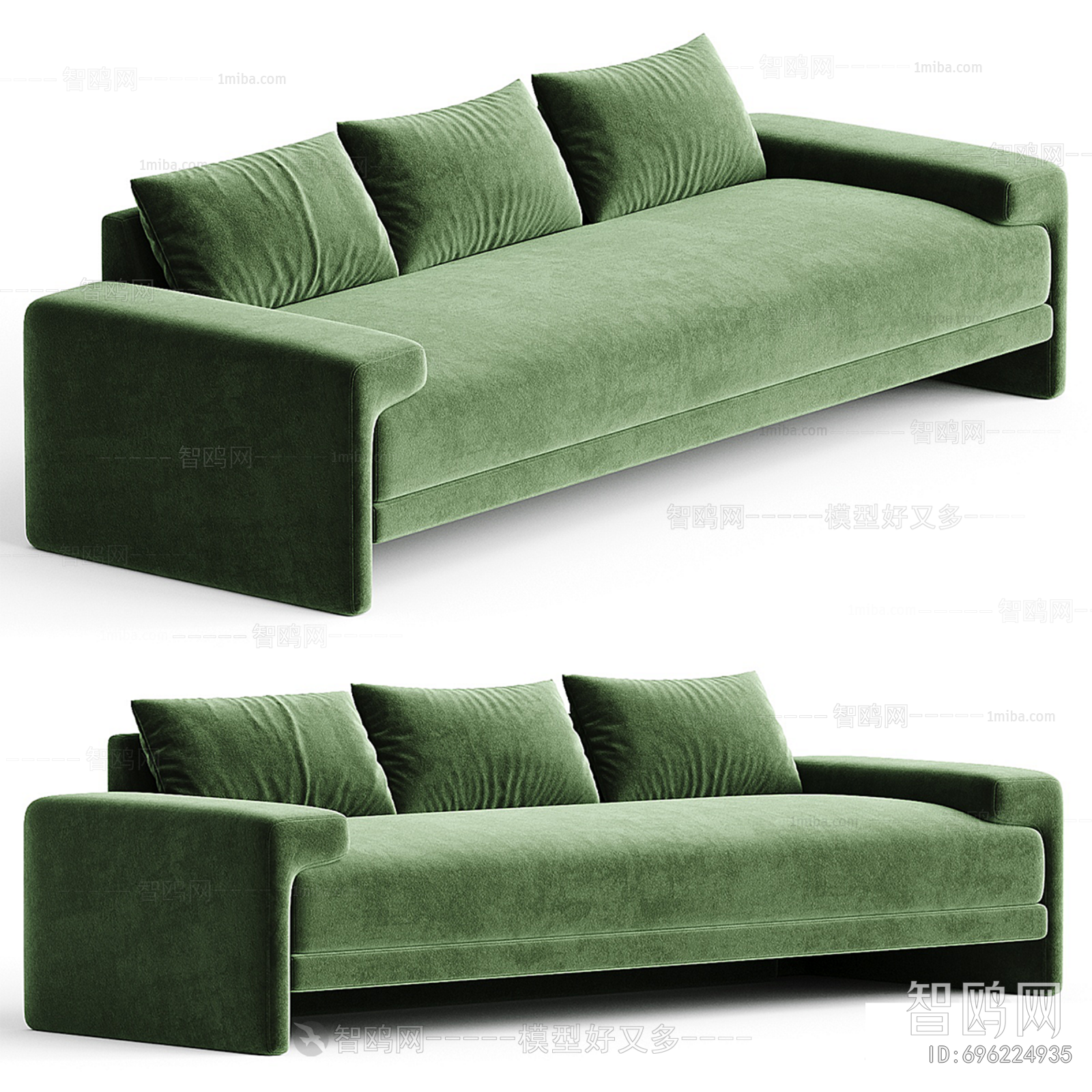 Modern Multi Person Sofa