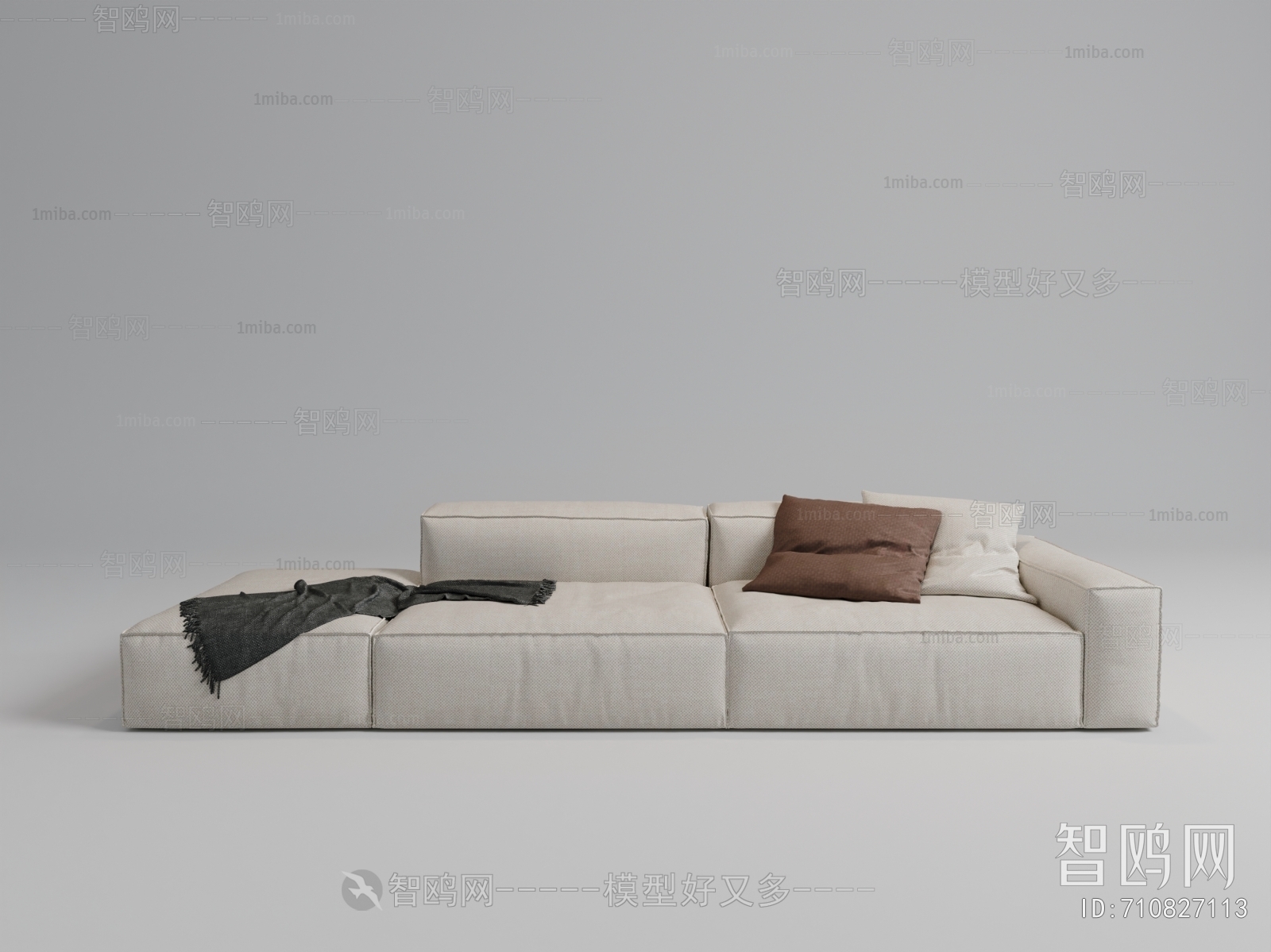 Modern Three-seat Sofa