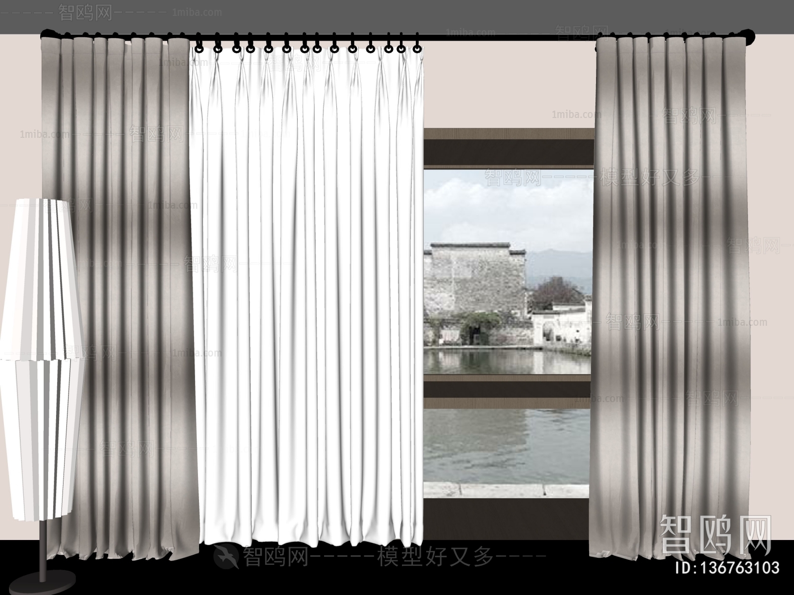 Modern Wabi-sabi Style The Curtain