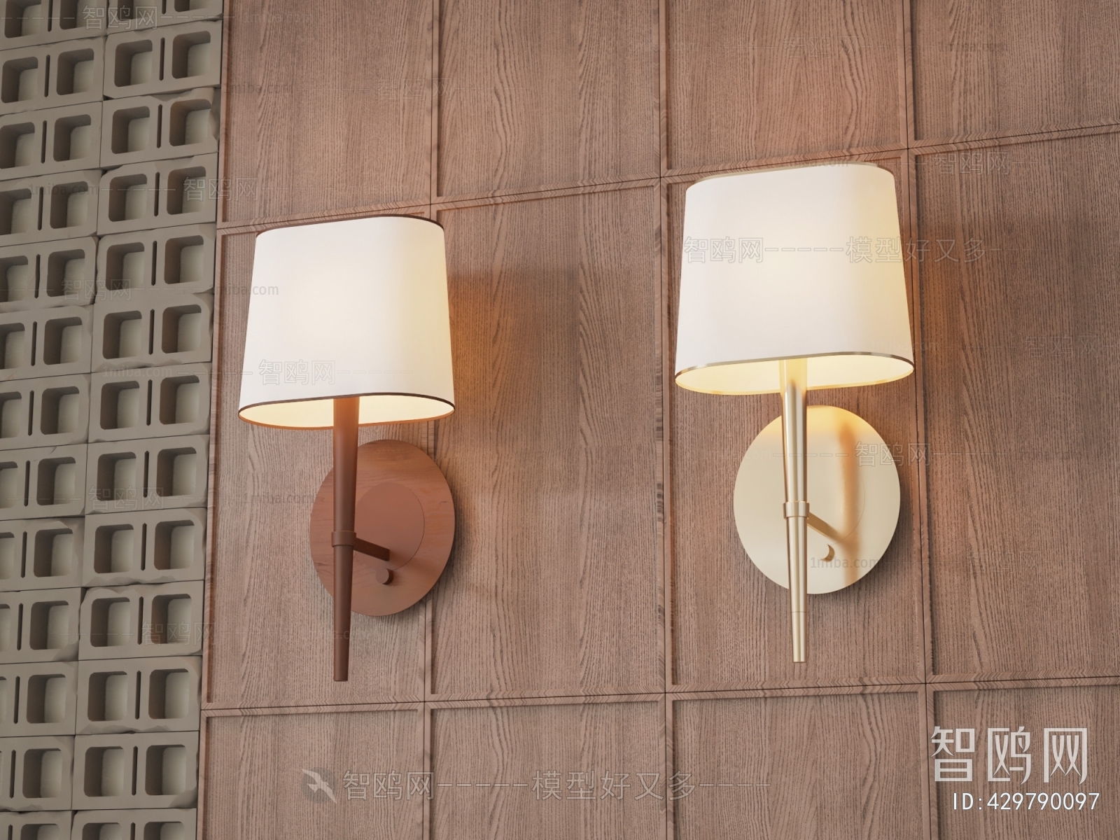 New Chinese Style Wall Lamp