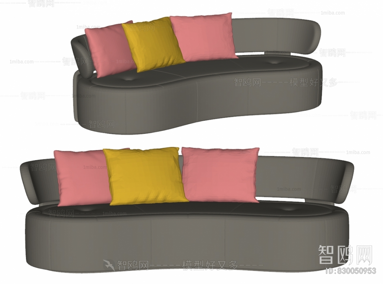 Modern Curved Sofa