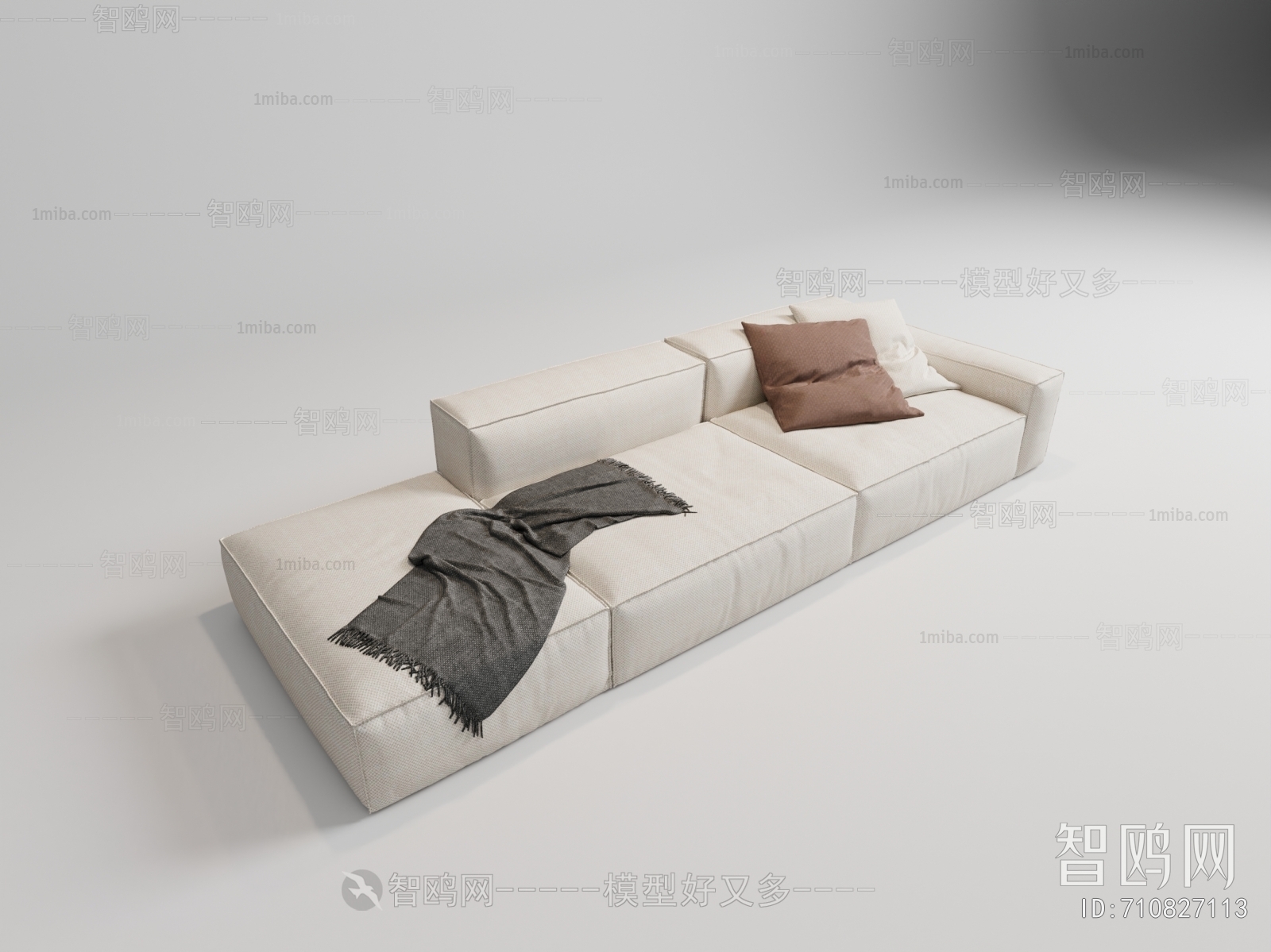 Modern Three-seat Sofa