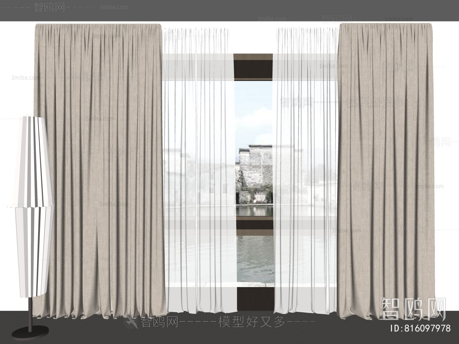 Modern Wabi-sabi Style The Curtain