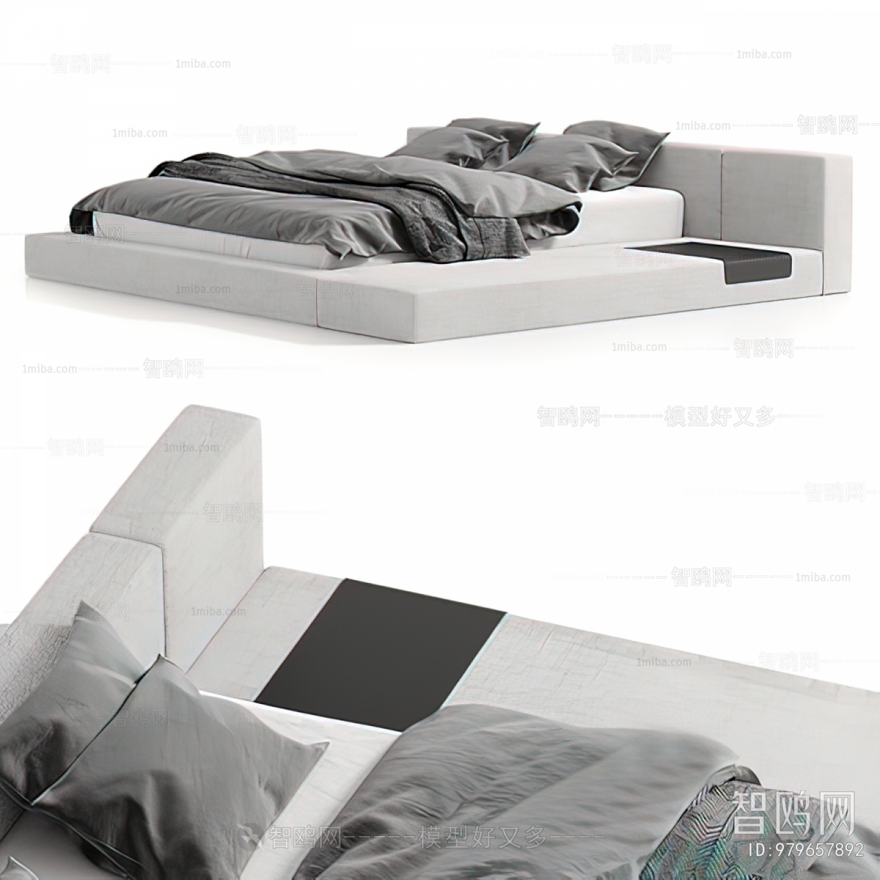 Modern Double Bed