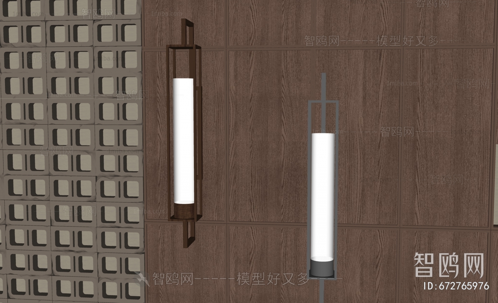 New Chinese Style Wall Lamp