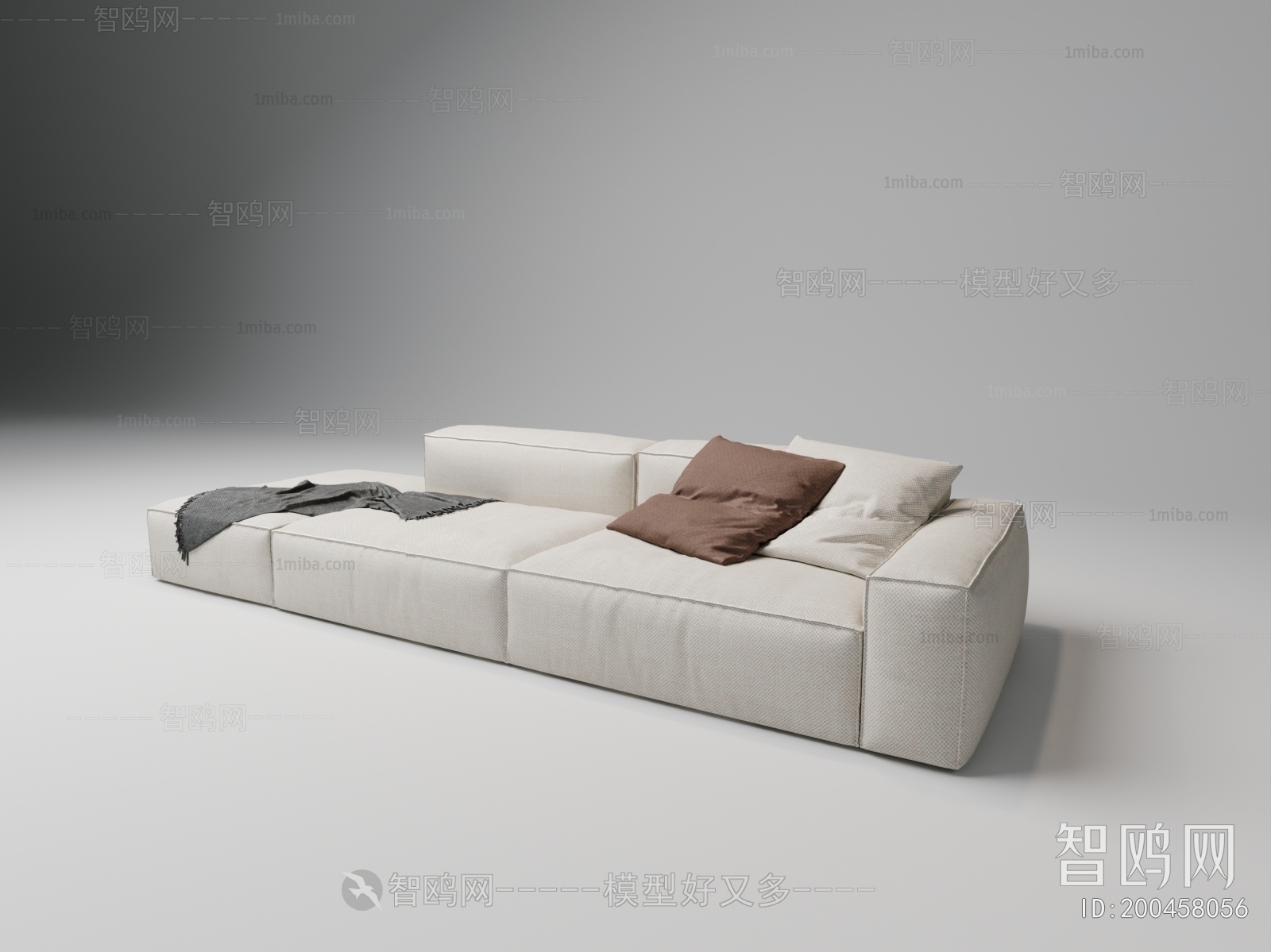 Modern Three-seat Sofa