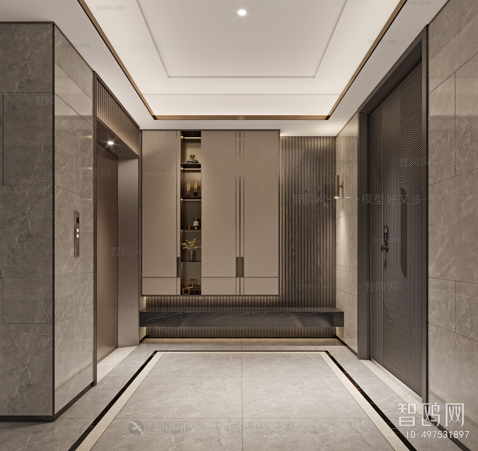 Modern Hallway