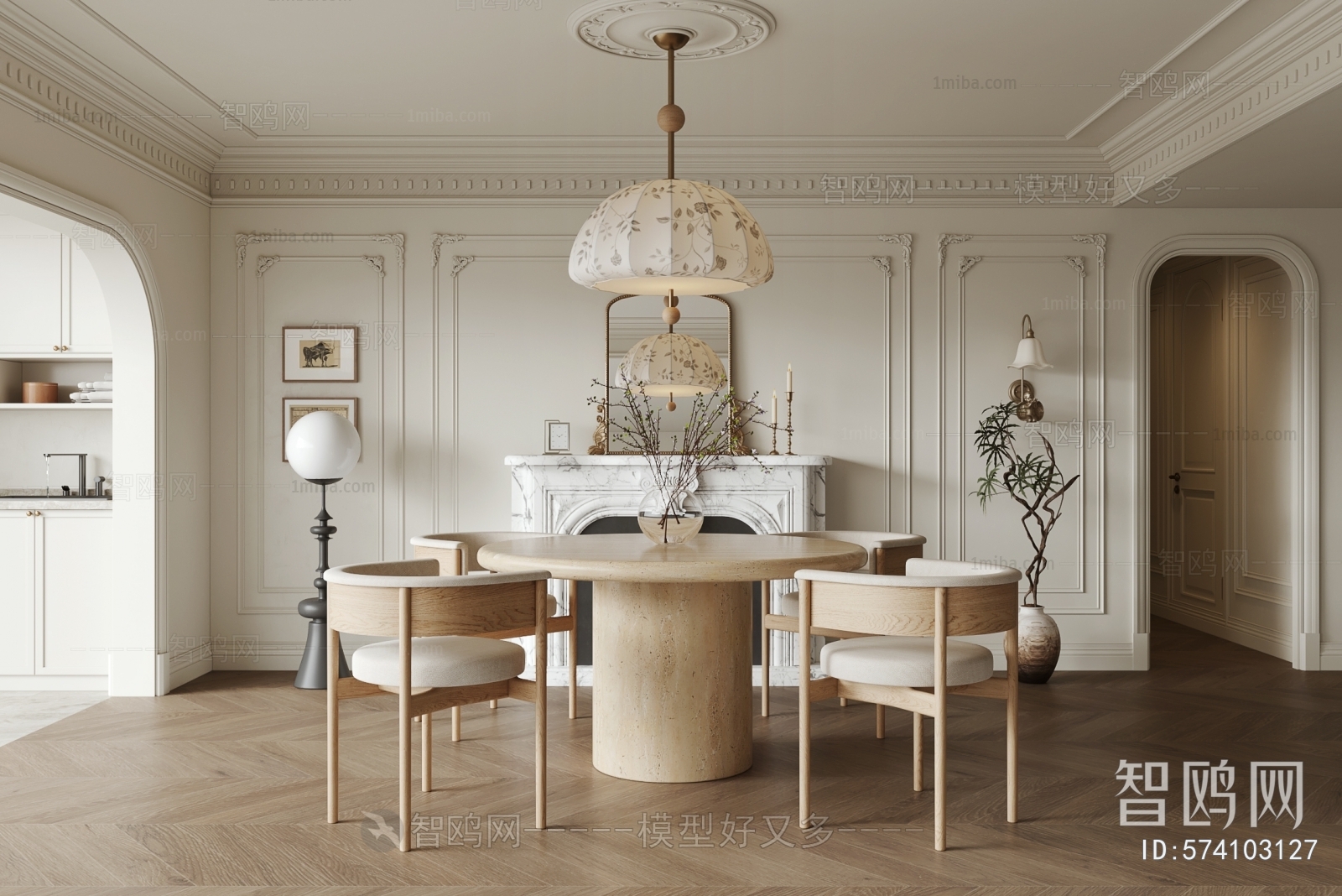 French Style Dining Room