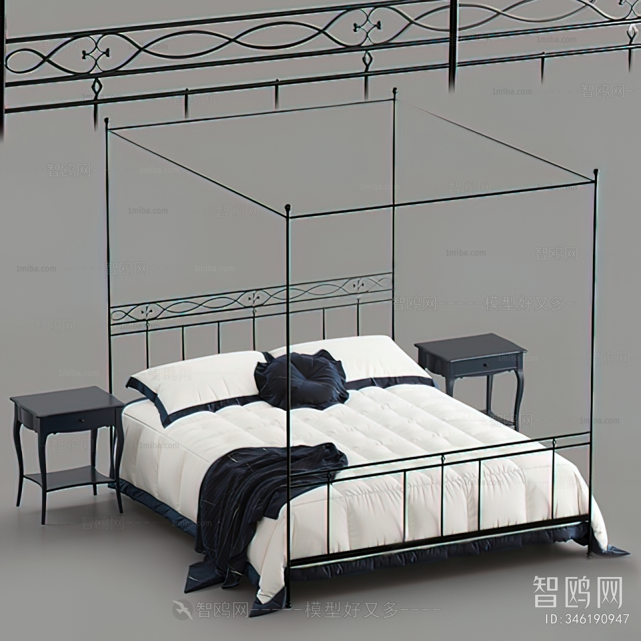 Nordic Style Double Bed