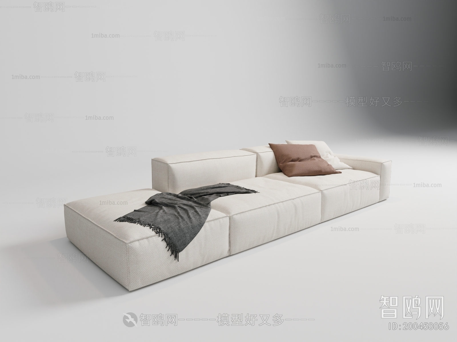 Modern Three-seat Sofa