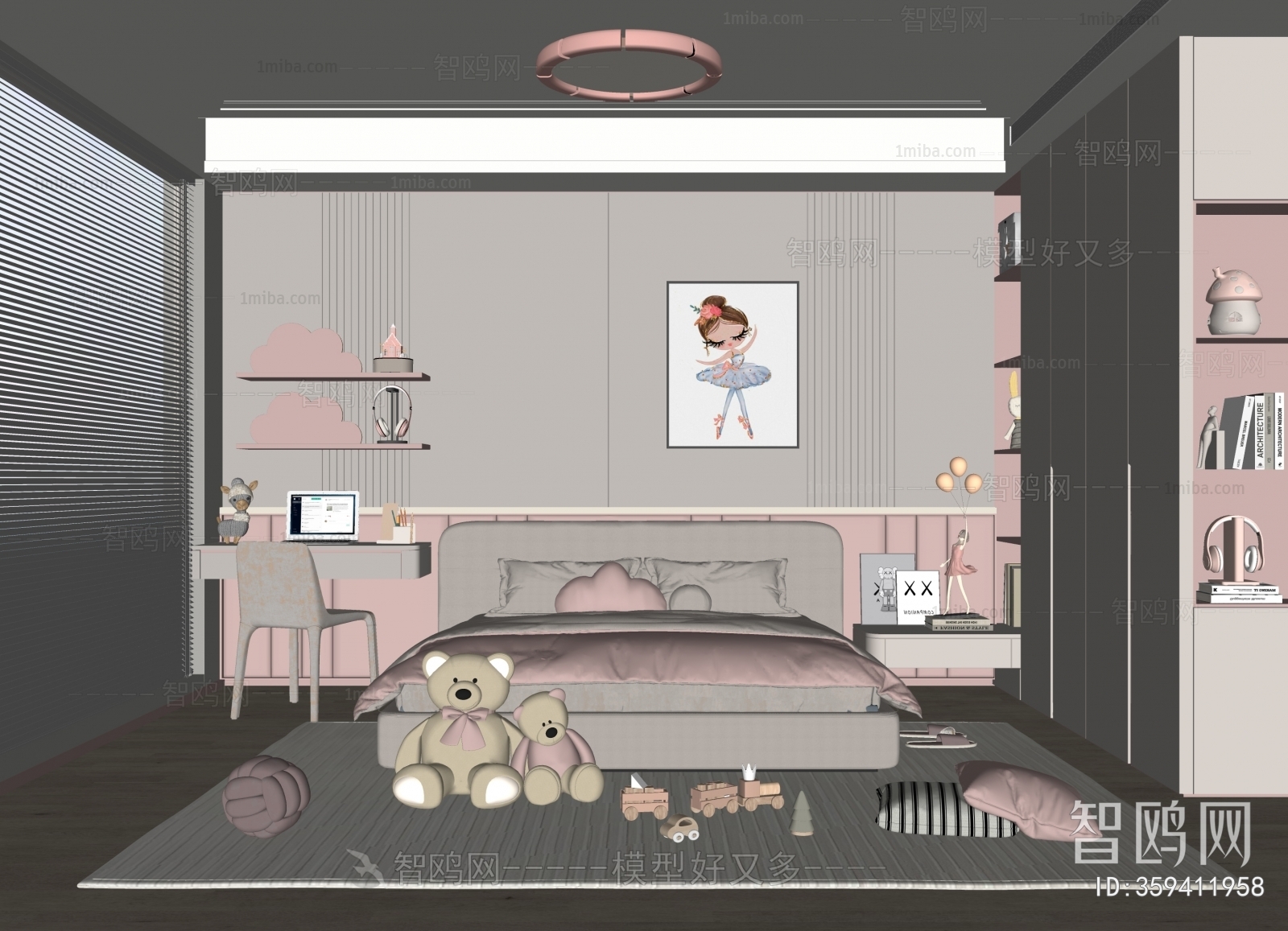 Modern Girl's Room Daughter's Room