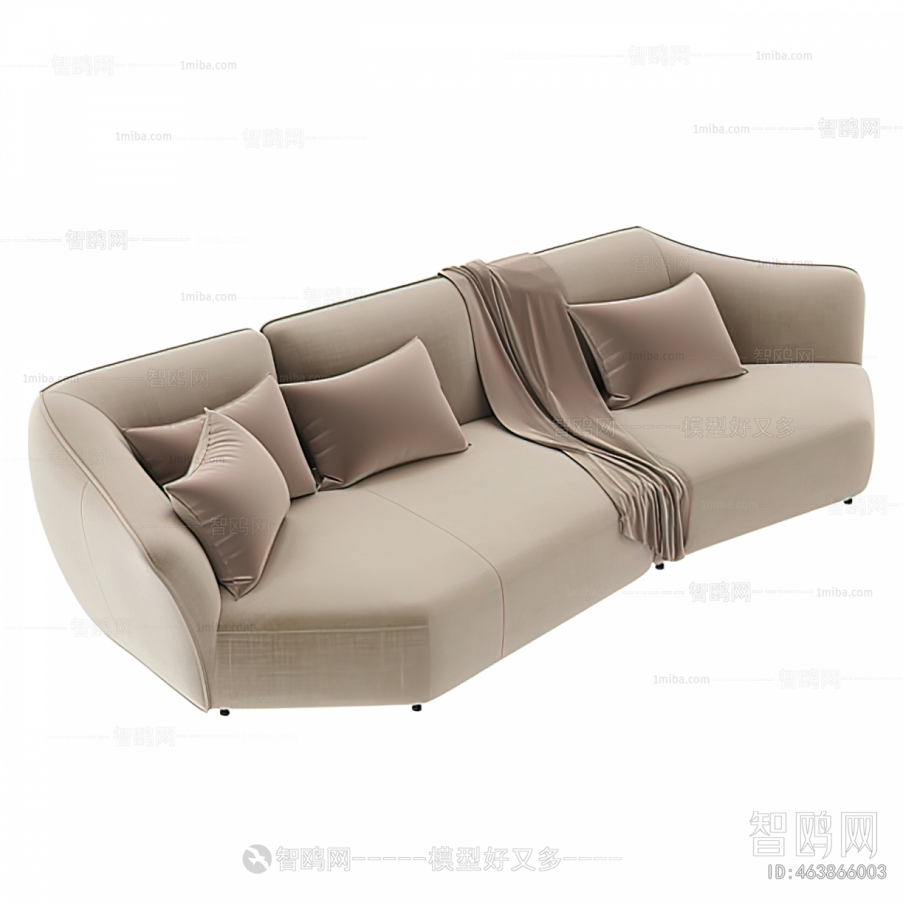 Modern Multi Person Sofa