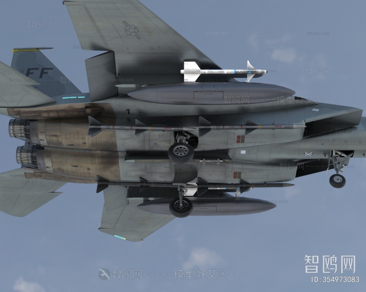 现代F15喷气式战斗机
