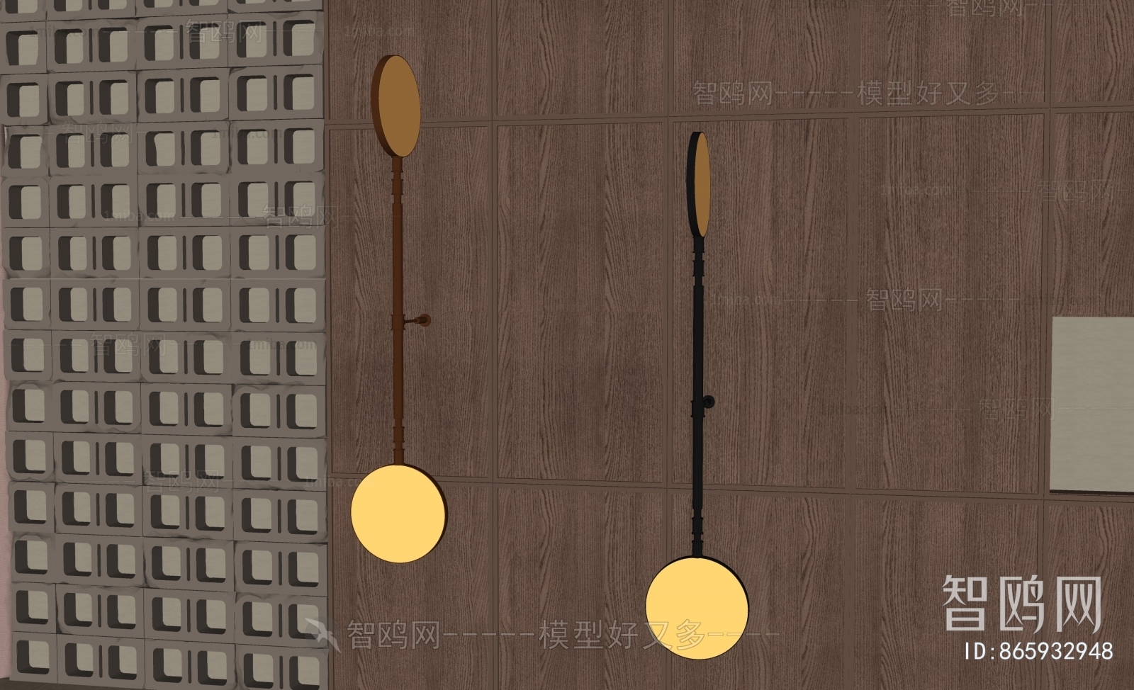 New Chinese Style Wall Lamp