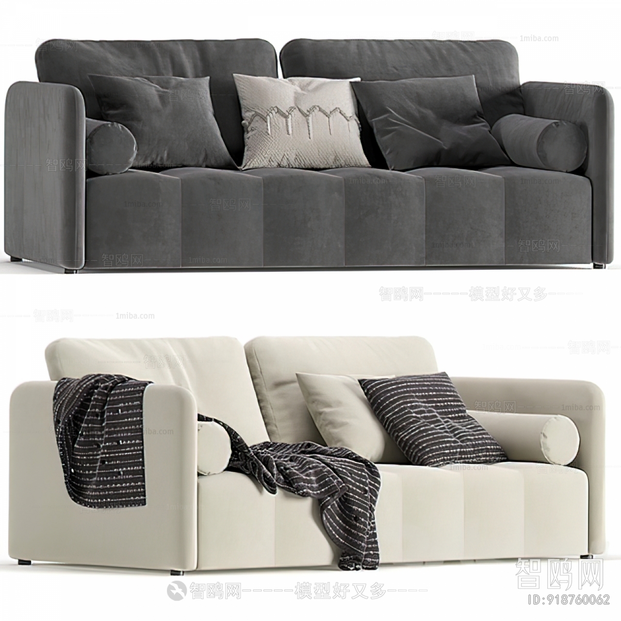 Modern Multi Person Sofa