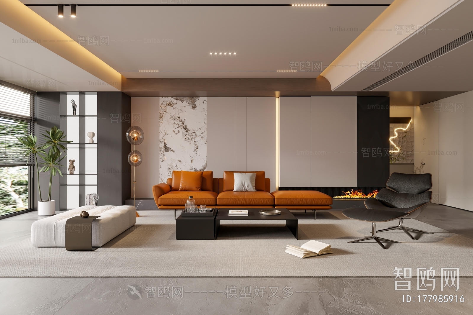 Modern A Living Room