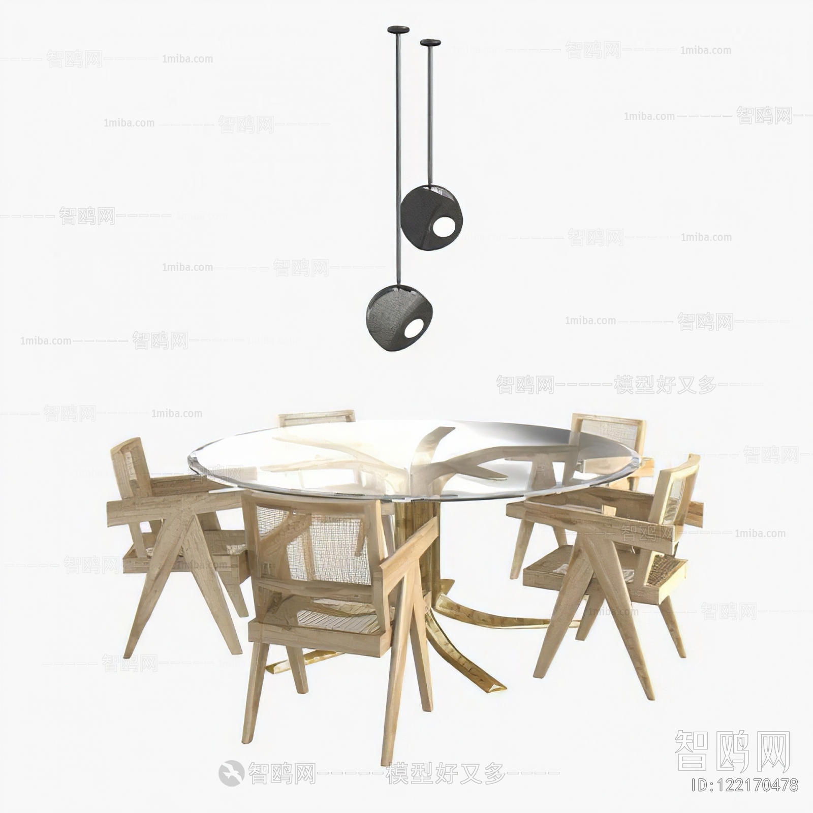 European Style Dining Table And Chairs