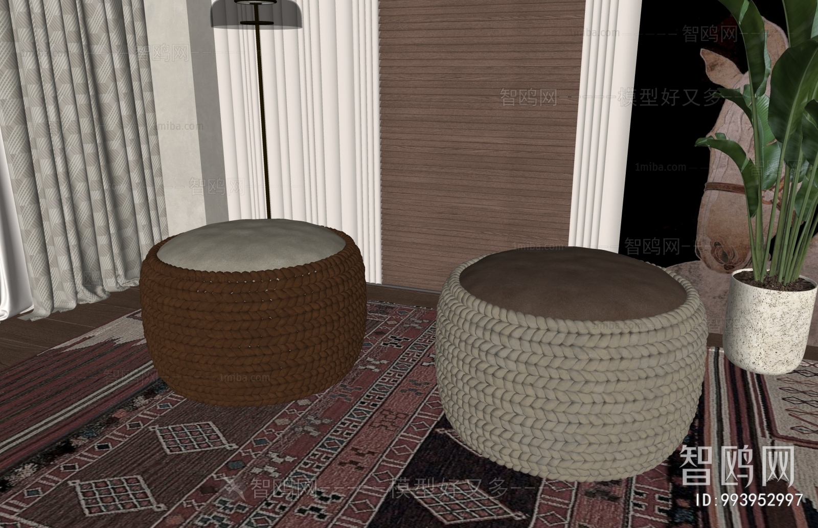 Retro Style Stool