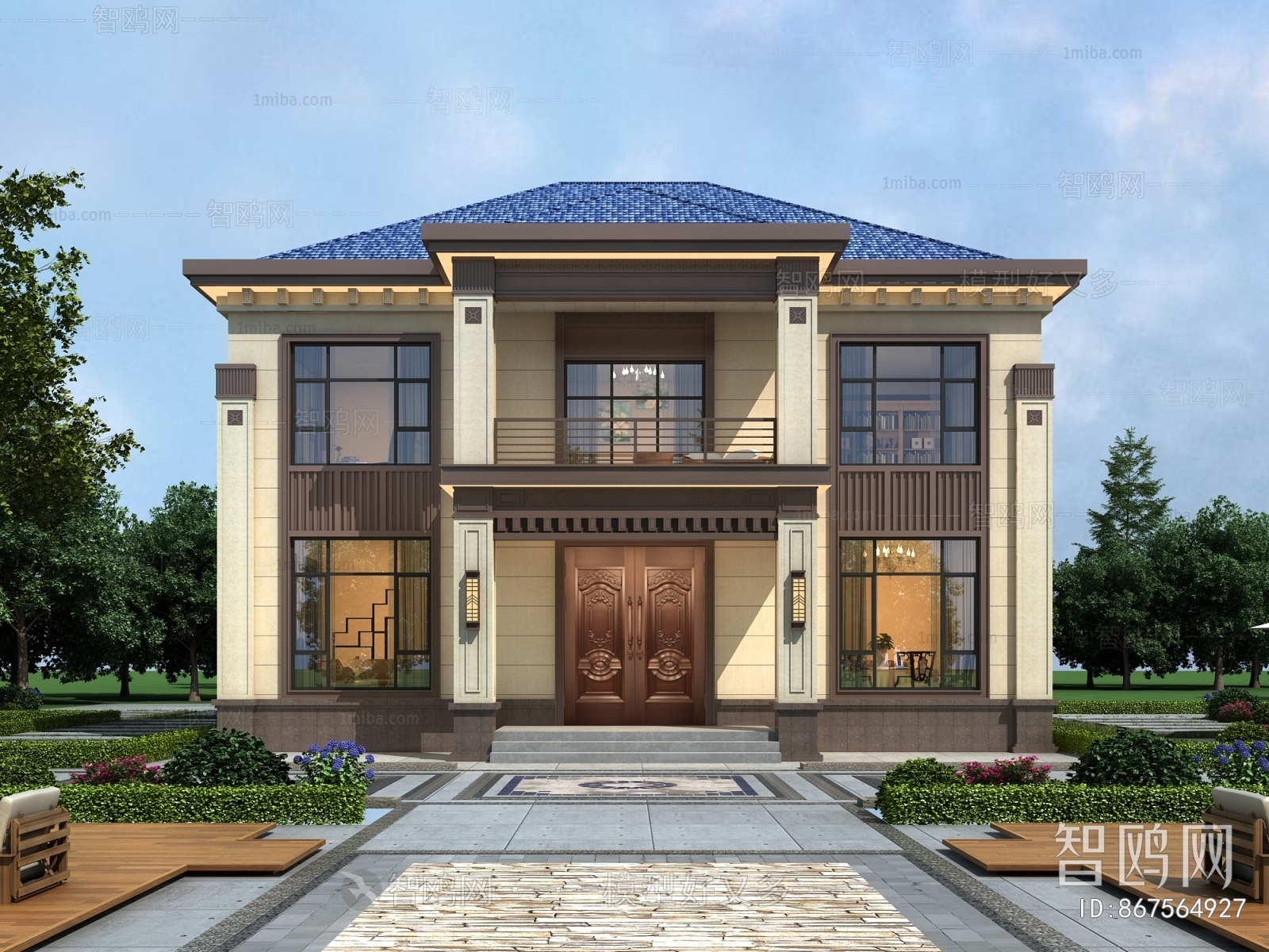 New Chinese Style Detached Villa