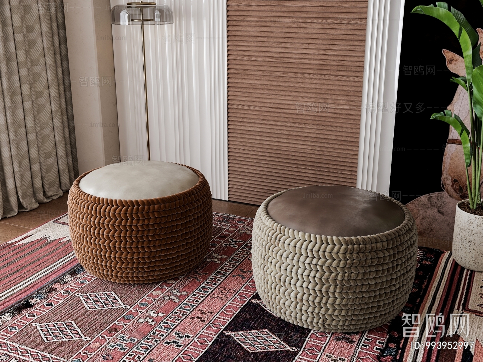 Retro Style Stool