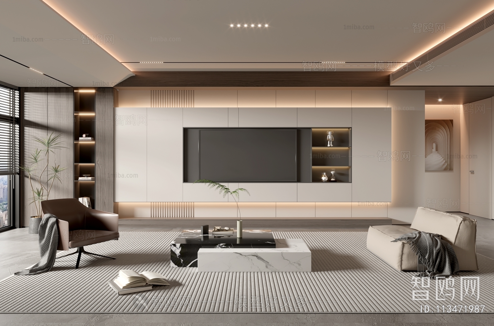 Modern A Living Room