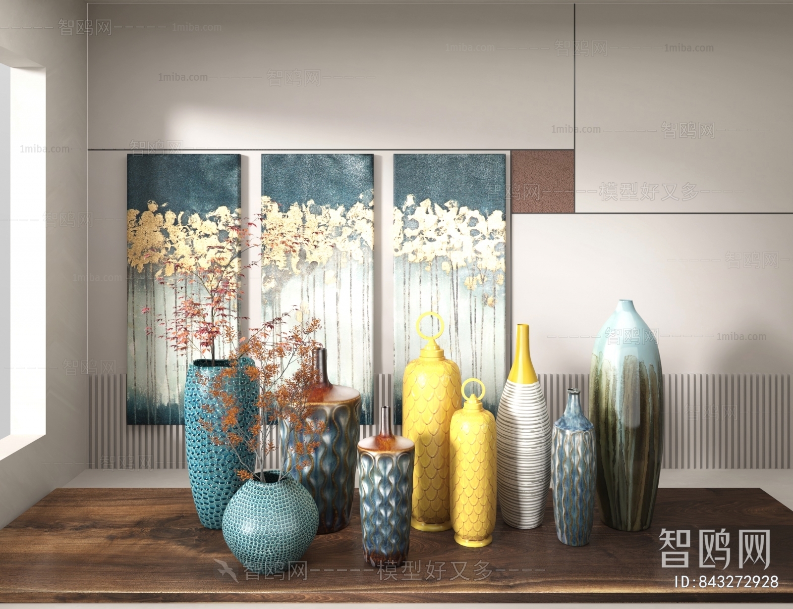 New Chinese Style Decorative Set